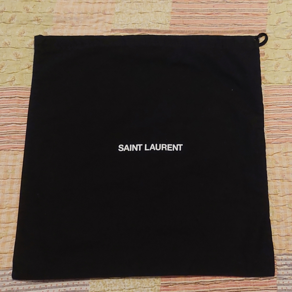 Saint Laurent Dust Bag 14"L 16"W